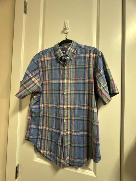 Ralph Lauren Other - Ralph Lauren Classic Fit Plaid Mens Shirt Size L Multicolor